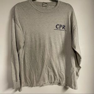Vintage 90s CPR management t-shirt large